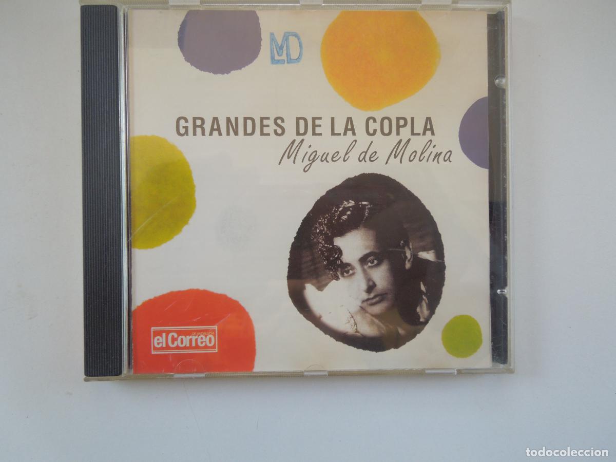 CDs de m&uacute;sica: MIGUEL DE MOLINA GRANDES DE LA COPLA - CD FONOTRON 2002 EL CORRREO