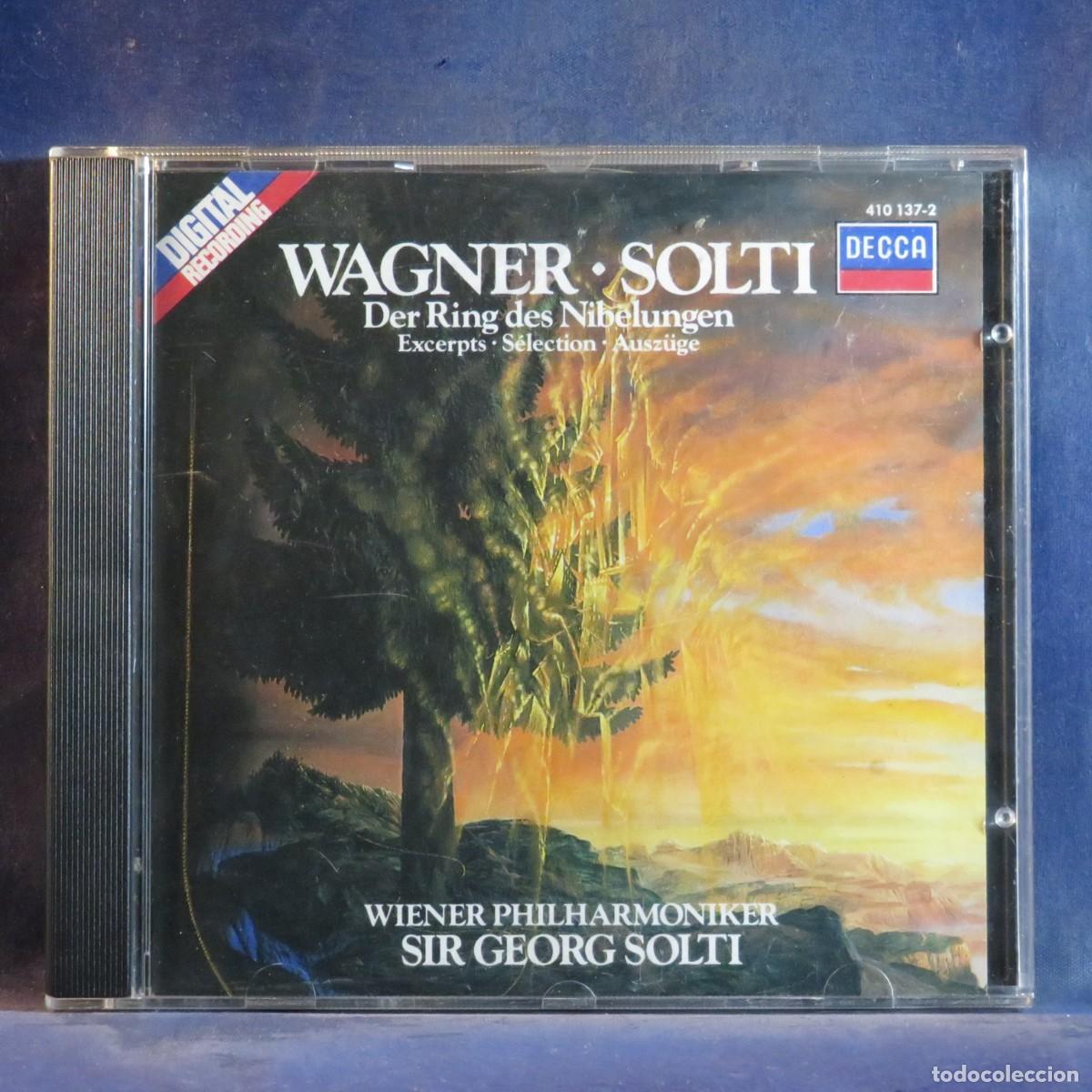 CDs de m&uacute;sica: WAGNER, SOLTI, WIENER PHILHARMONIKER &ndash; DER RING DES NIBELUNGEN - EXCERPTS - CD