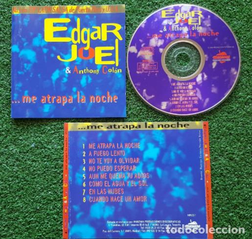 CDs de m&uacute;sica: EDGAR JOEL & ANTHONY COLON ** Me Atrapa La Noche ** CD 1995