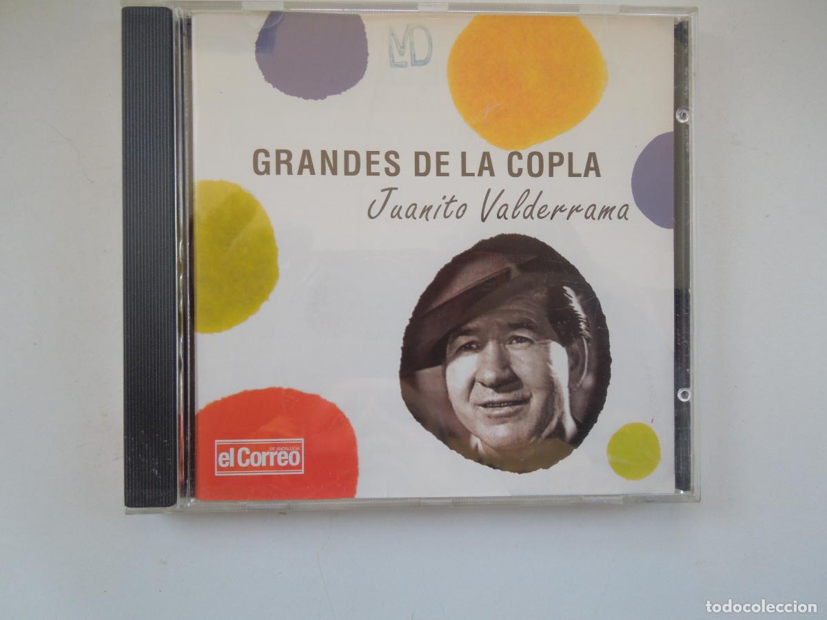CDs de m&uacute;sica: JUANITO VALDERRAMA , GRANDES DE LA COPLA - CD FONOTRON 2002 EL CORREO