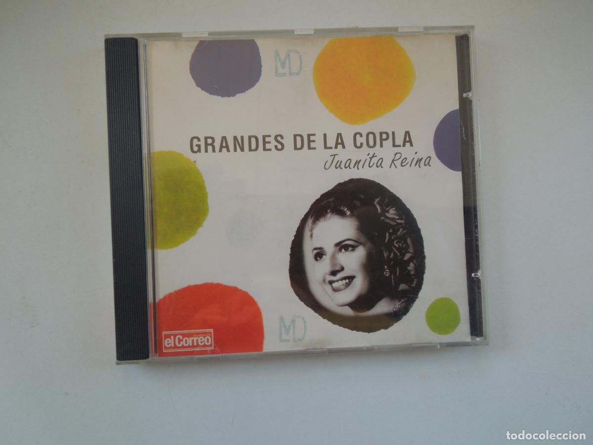CDs de m&uacute;sica: JUANITA REINA , GRANDES DE LA COPLA - CD FONOTRON 2002 EL CORREO