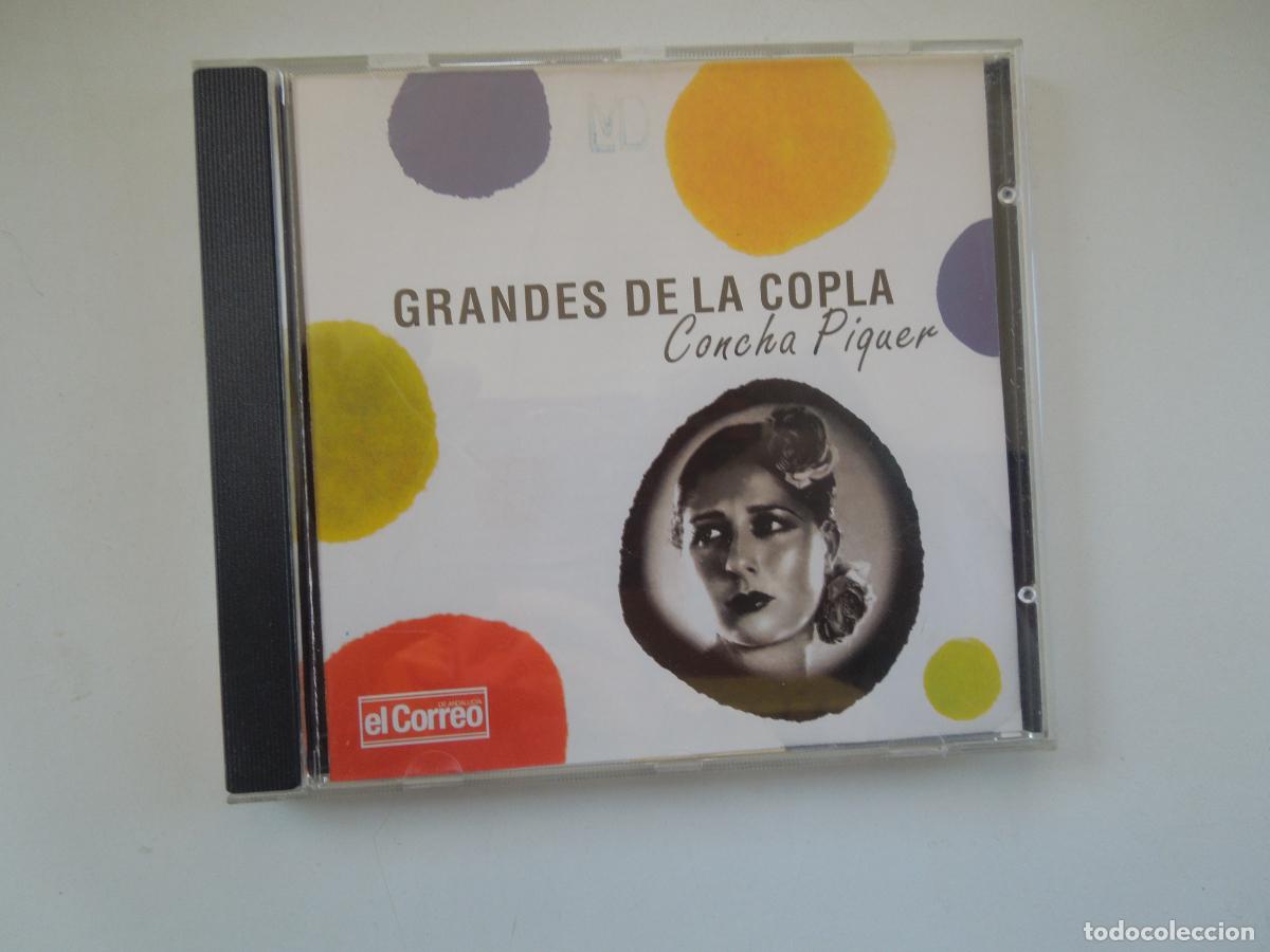 CDs de m&uacute;sica: CONCHA PIQUER , GRANDES DE LA COPLA - CD FONOTRON 2002 EL CORREO