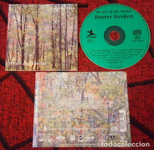 CDs de m&uacute;sica: DEXTER GORDON ** The Art Of Ballad ** CD 1998