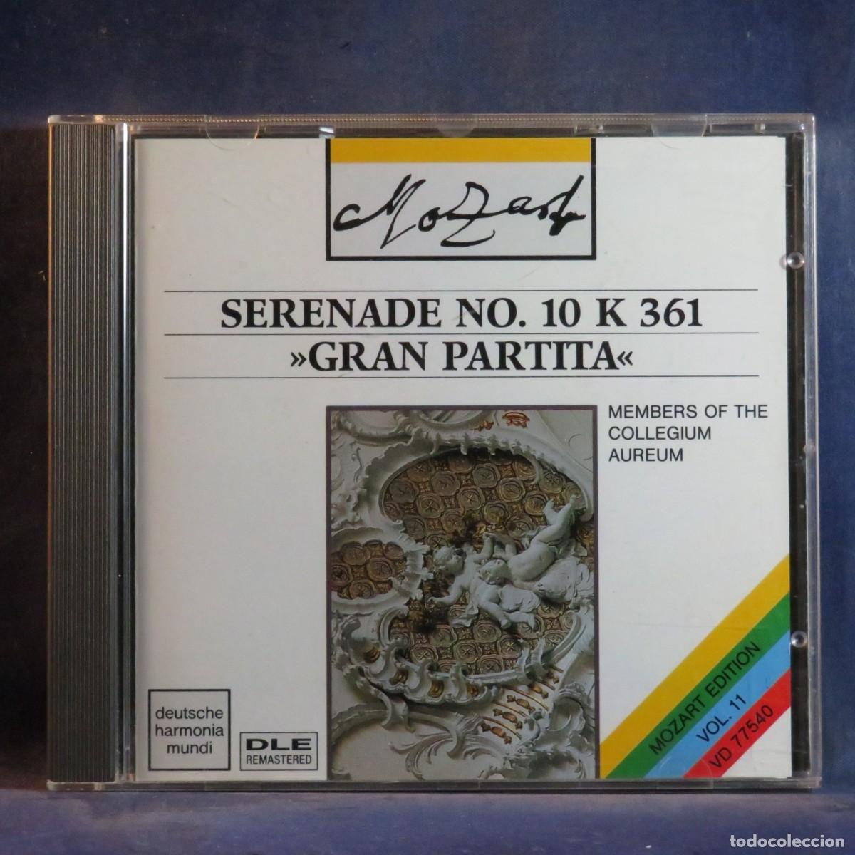 CDs de m&uacute;sica: MOZART - SERENADE NO. 10 K 361 - GRAN PARTITA - CD