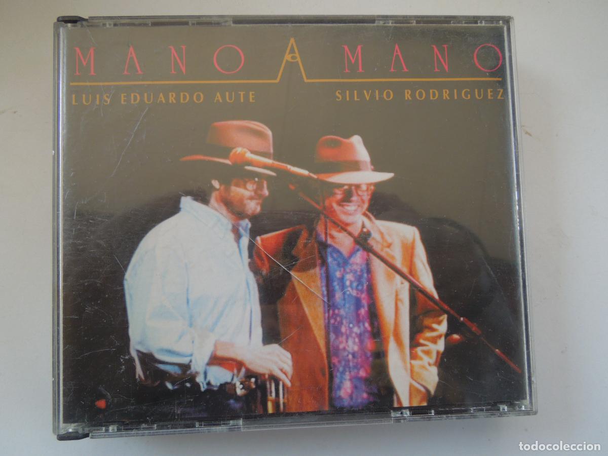 CDs de m&uacute;sica: LUIS EDUARDO AUTE - SILVIO RODRIGUEZ - MANO A MANO - DOBLE CD -BMG 1999