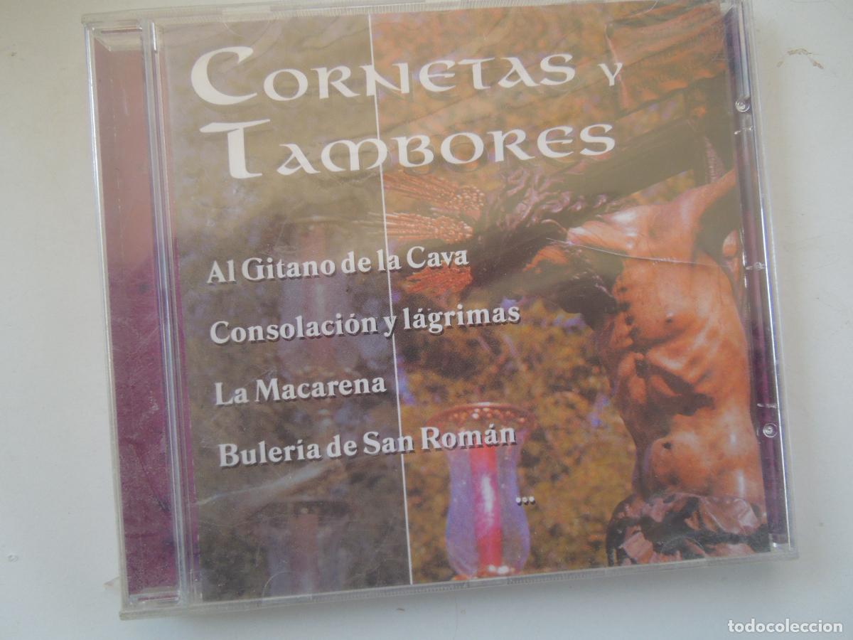 CDs de m&uacute;sica: CORNETAS Y TAMBORES - AL GITANO DE LA CAVA - CONOLACI&Oacute;N Y LAGRIMAS - LA MACARENA .. PASARELA DDD