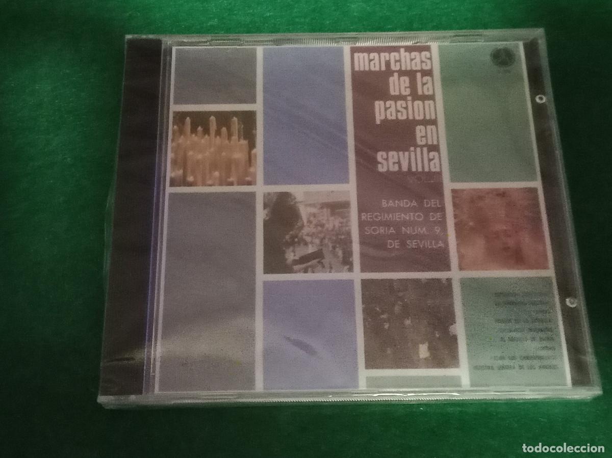 CDs de m&uacute;sica: Marchas de la Pasi&oacute;n en Sevilla-Vol. 3-Banda del Soria N&ordm;. 9 de Sevilla-Sello PAX. 1972-(Precintado)