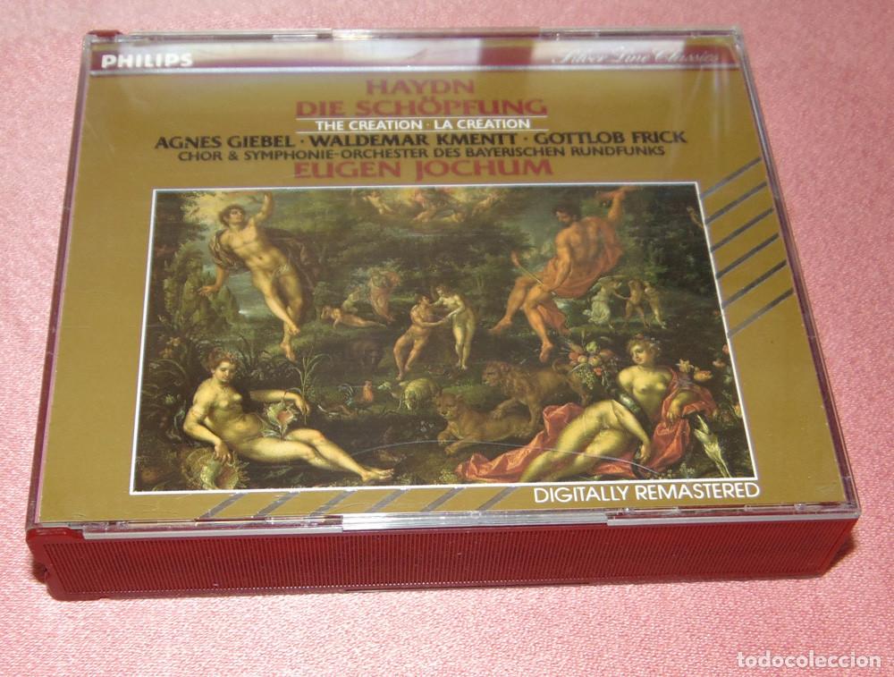 CDs de m&uacute;sica: HAYDN - LA CREACI&Oacute;N - DIE SCH&Ouml;PFUNG - EUGEN JOCHUM - MADE IN WEST GERMANY - DOBLE CD ALBUM