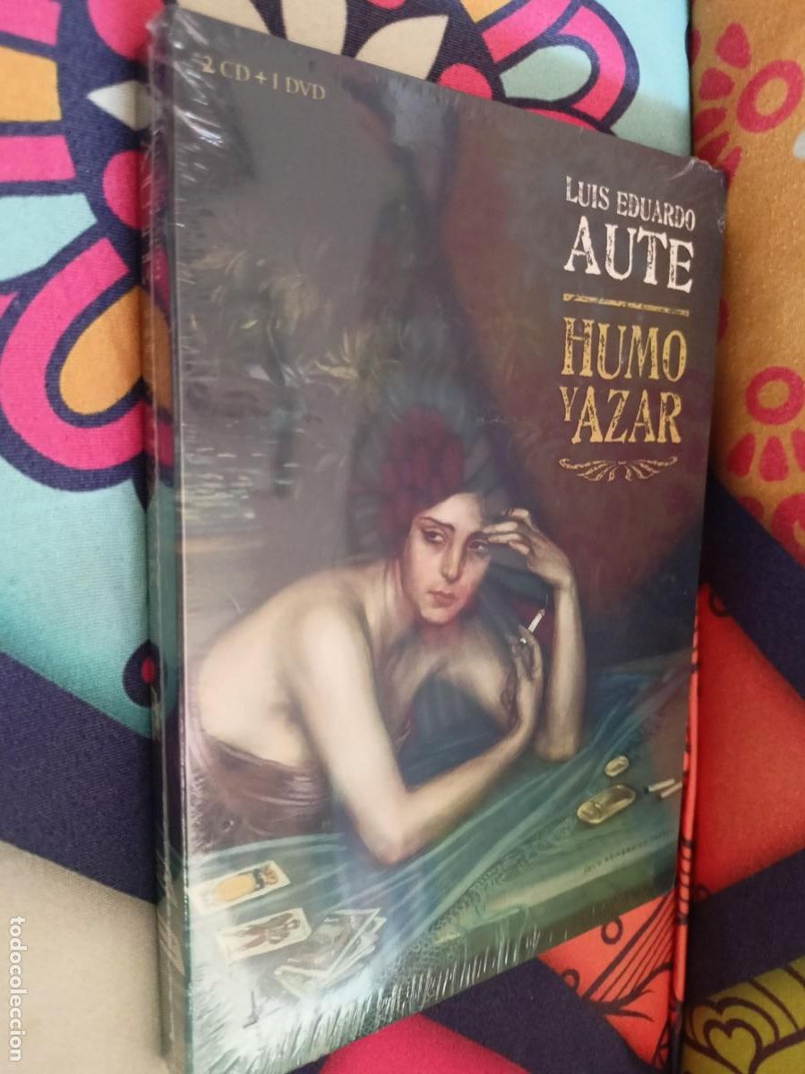 CDs de m&uacute;sica: PRECINTADO Luiis Eduardo Aute - Humo y Azar - 2cds + Dvd