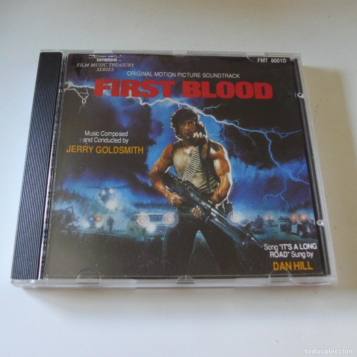 CDs de m&uacute;sica: Jerry Goldsmith &ndash; First Blood (Original Motion Picture Soundtrack) BSO CD edicion US
