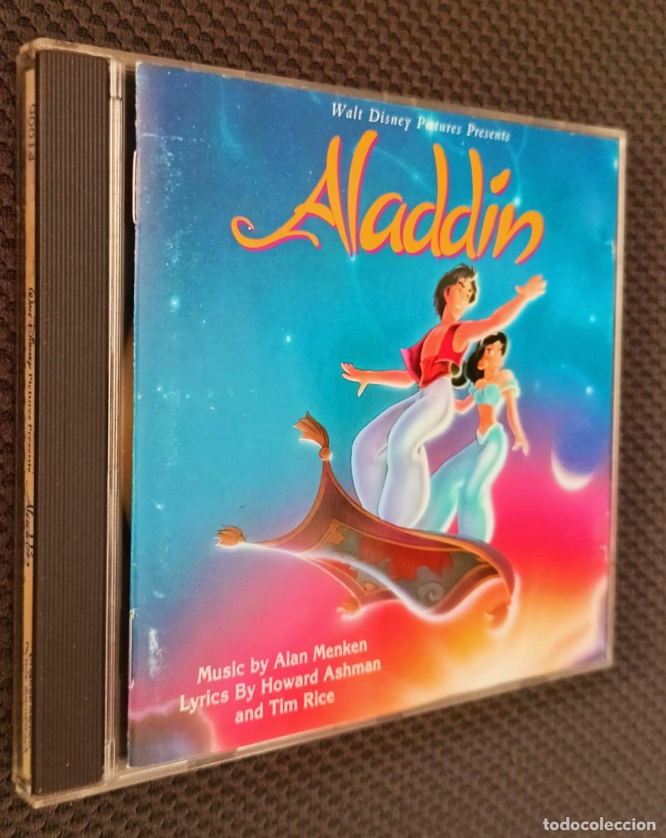 CDs de m&uacute;sica: ALADDIN - Banda Sonora ( Edici&oacute;n Spain en ingl&eacute;s) .Rare.