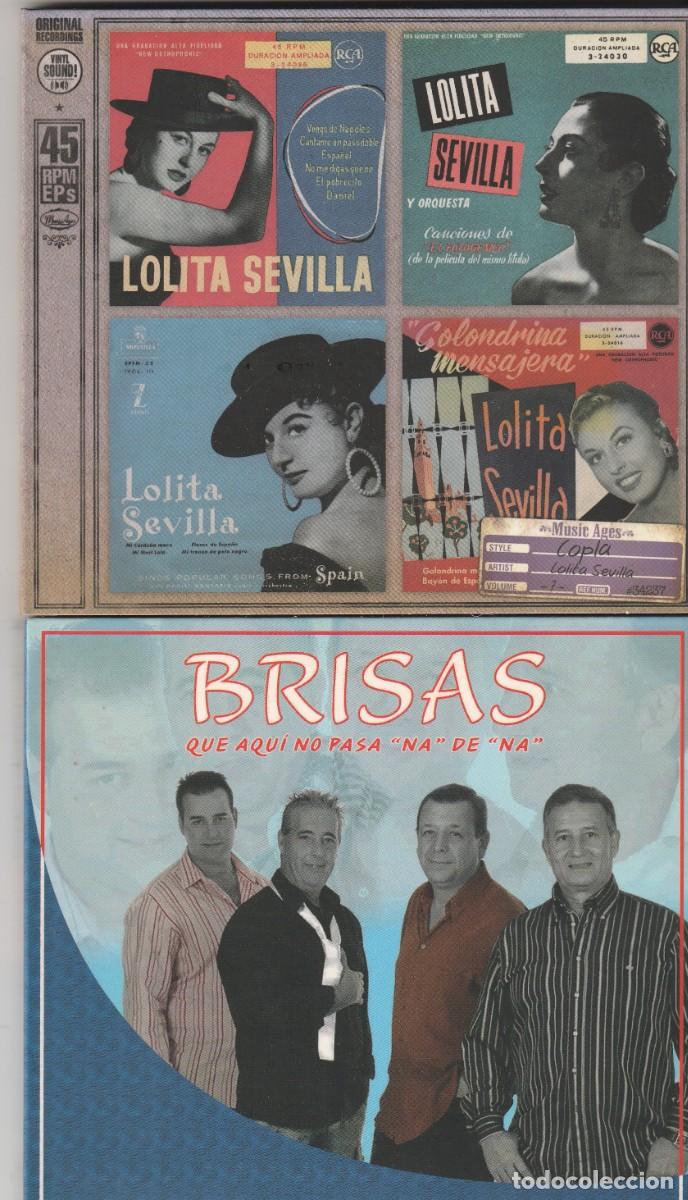 CDs de m&uacute;sica: 2 CDS LOLITA SEVILLA + BRISAS AQUI NO PASA NA (((NUEVO & PRECINTADO )))