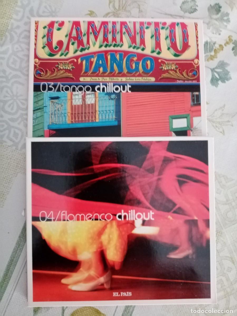 CDs de m&uacute;sica: CHILOUT ( 2 CD ) , FLAMENCO y TANGO ( EL PAIS )