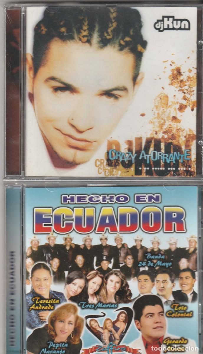 CDs de m&uacute;sica: 2 CDS- djKun&ndash; Crazy Atorrante-+ HECHO EN ECUADOR LOS MEJORES
