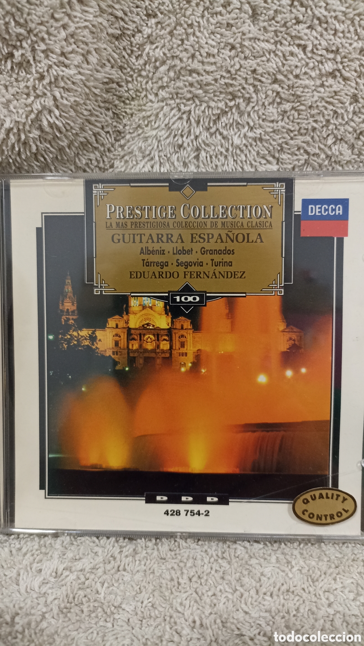 CDs de m&uacute;sica: MINT! La guitarra espa&ntilde;ola Eduardo Fern&aacute;ndez. Alb&eacute;niz