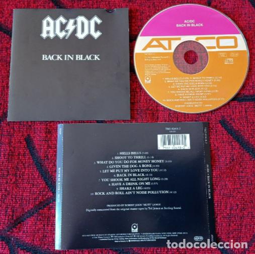 CDs de m&uacute;sica: AC / DC ** Back In Black ** CD REEDICION ALEMANIA