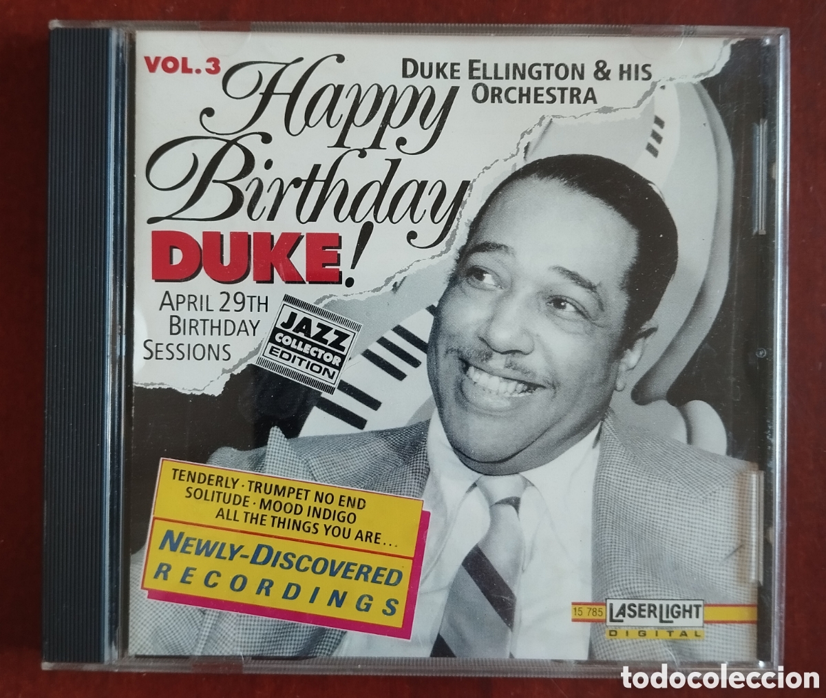 CDs de m&uacute;sica: Duke Ellington & His Orchestra - Happy Birthday Duke! Vol. 3 - CD