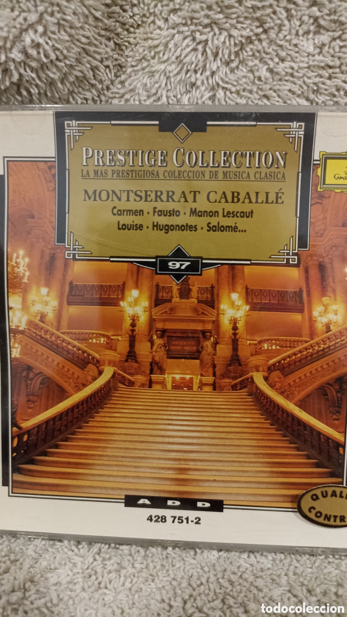 CDs de m&uacute;sica: MINT!!&rdquo;Montserrat Caball&eacute; - Carmen &middot; Fausto &middot; Manon Lescaut &middot; Louise &middot; Hugonotes &middot; Salome.