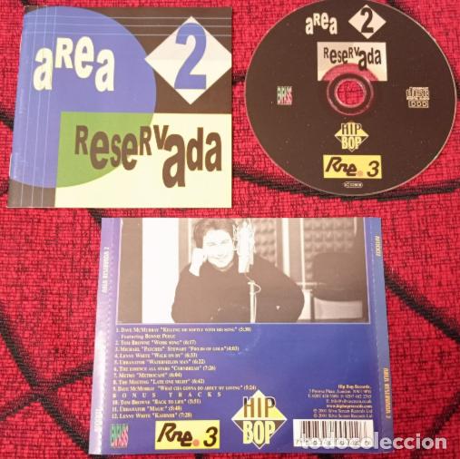CDs de m&uacute;sica: AREA RESERVADA 2001 CD DAVE McMURRAY TOM BROWNE The Meeting METRO
