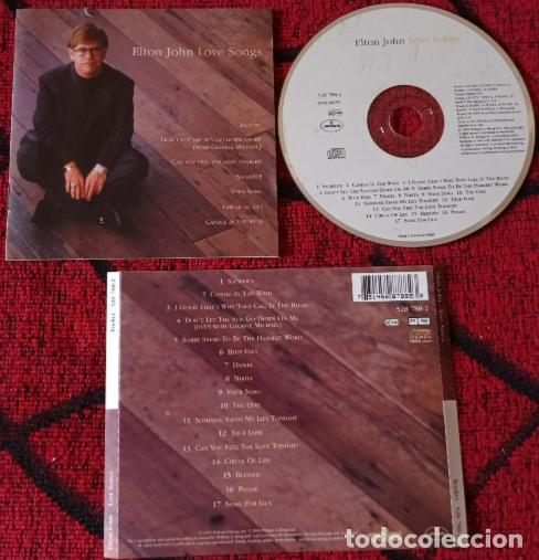 CDs de m&uacute;sica: ELTON JOHN ** Love Songs ** CD 1995
