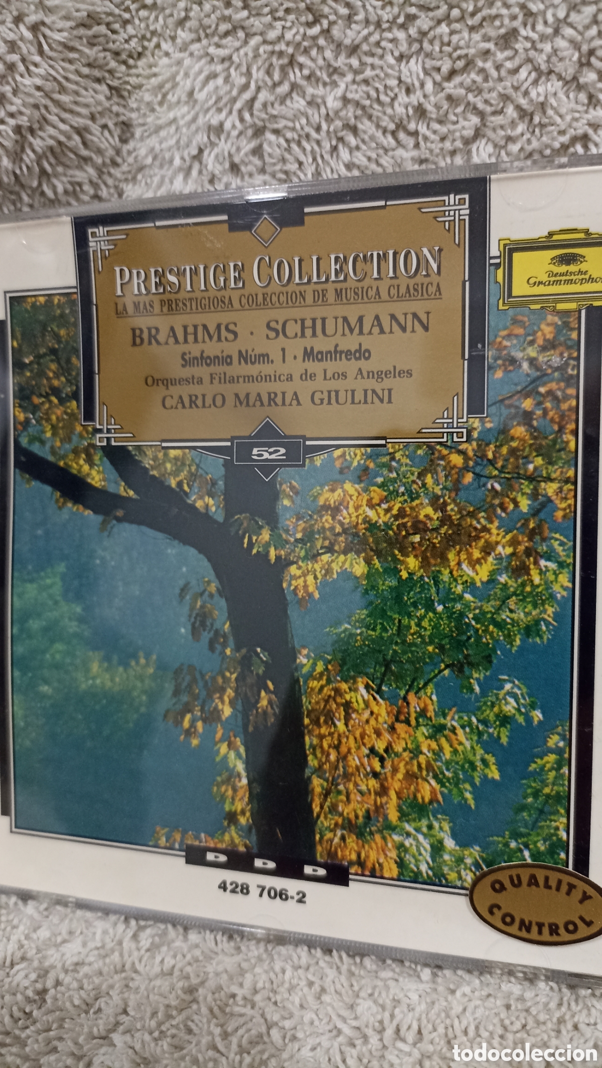 CDs de m&uacute;sica: MINT!CD. BRAHMS &bull; SCHUMANN Sinfon&iacute;a N&uacute;m. 1 &bull; Manfredo Orquesta Filarm&oacute;nica de Los Angeles CARLO MARI