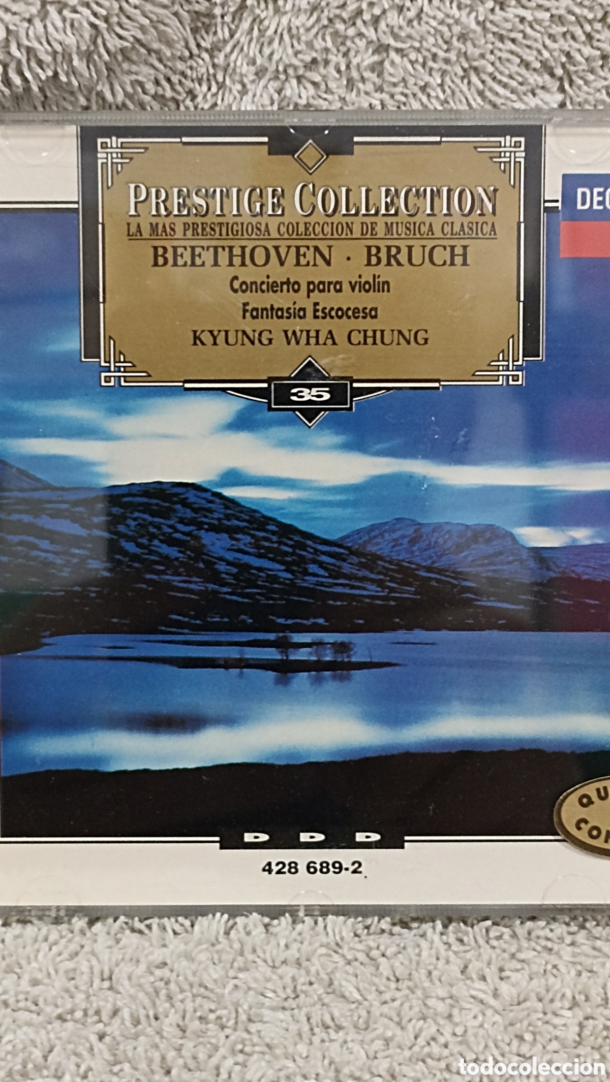 CDs de m&uacute;sica: MINT!!CD. BEETHOVEN &bull; BRUCH Concierto para viol&iacute;n Fantasia Escocesa KYUNG WHA CHUNG