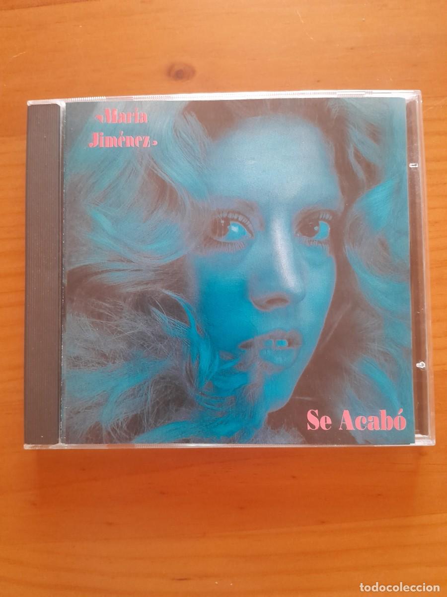 CDs de m&uacute;sica: Maria jimenez se acab&oacute; cd - Foto 1