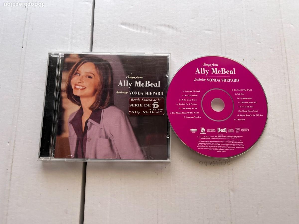 CDs de m&uacute;sica: ALLY MC BEAL SERIE DE TELECINCO T5 VONDA SHEPPARD OST BSO - CD MUSCIA KREATEN