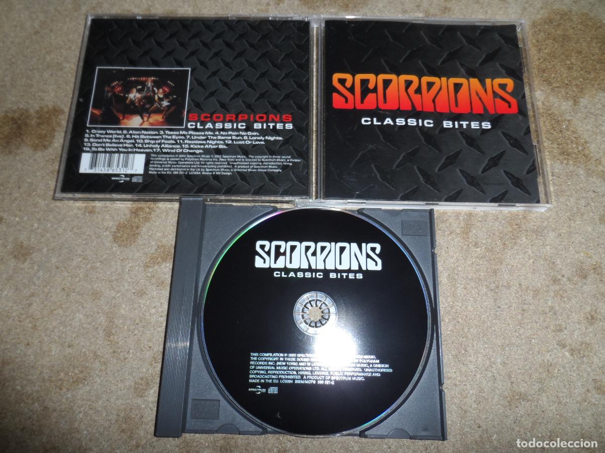 CDs de m&uacute;sica: SCORPIONS - CLASSIC BITES
