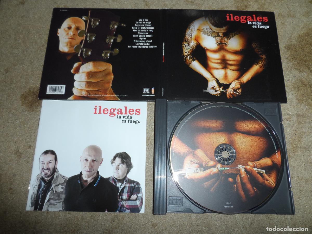 CDs de m&uacute;sica: ILEGALES - LA VIDA ES FUEGO