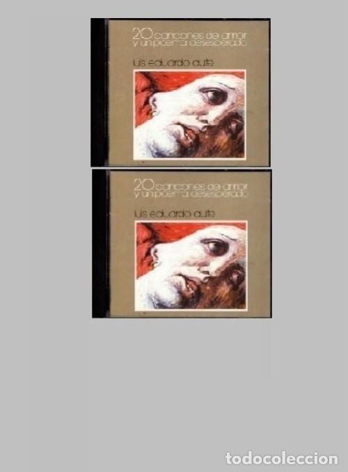CDs de m&uacute;sica: 501 - [2 CDS]. EDUARDO AUTE. CANCIONES DE AMOR Y UN POEMA DESESPERADO. (VOL. I+VOL. II).