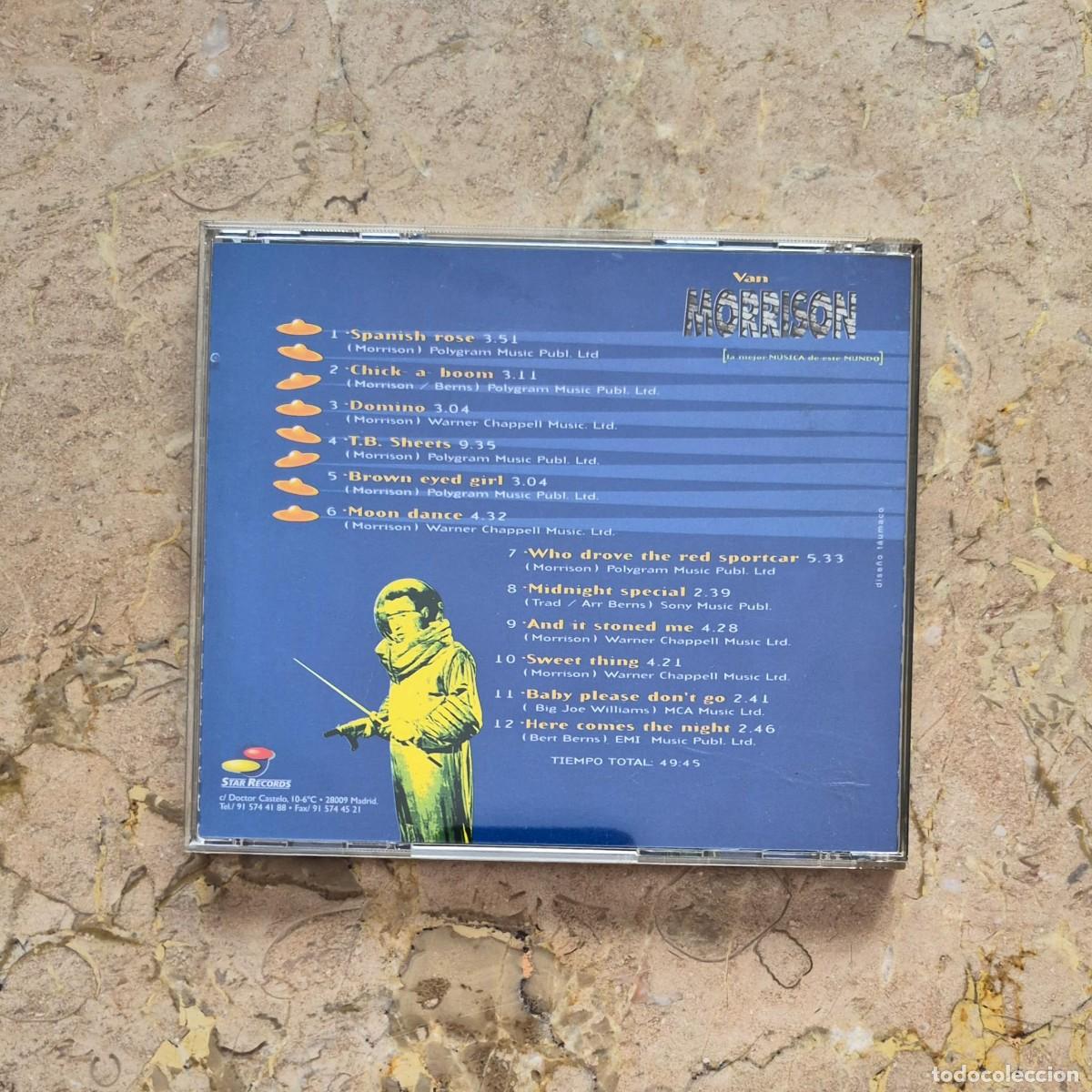 CDs de m&uacute;sica: 12 GRANDES &Eacute;XITOS EN VERSI&Oacute;N ORIGINAL - VAN MORRISON (CD) - Foto 2