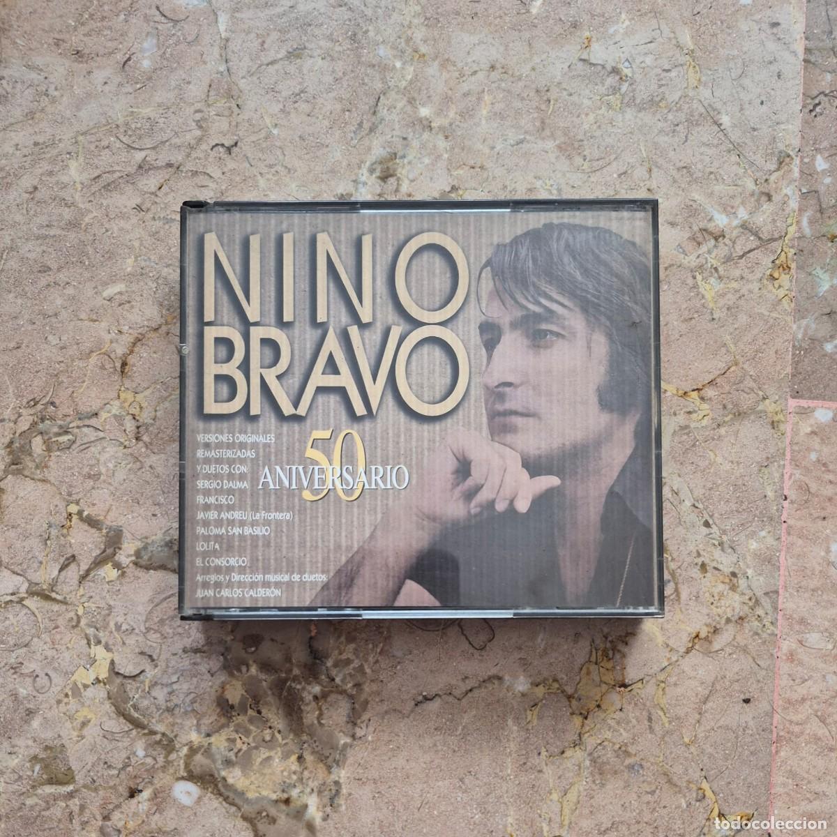 CDs de m&uacute;sica: 50 ANIVERSARIO - NINO BRAVO (2 CD, DOBLE)