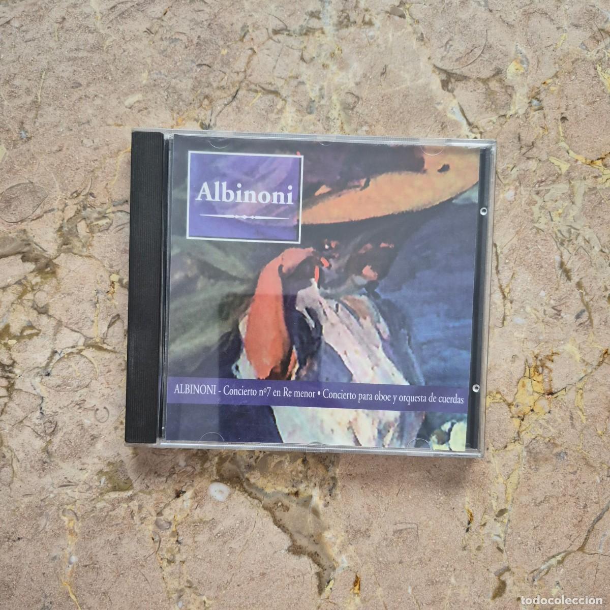 CDs de m&uacute;sica: CONCIERTO N&ordm;7 EN RE MENOR / CONCIERTO PARA OBOE Y ORQUESTA DE CUERDAS - ALBINONI (CD)