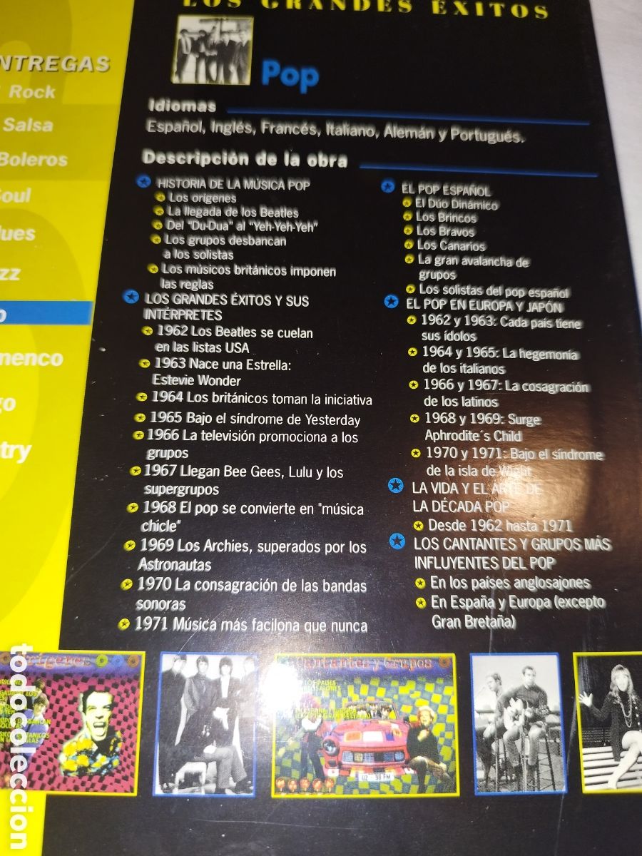CDs de m&uacute;sica: CD-ROM + CD-AUDIO: LOS GRANDES EXITOS POP. DCDM SYSTEM, 1997 - Foto 3