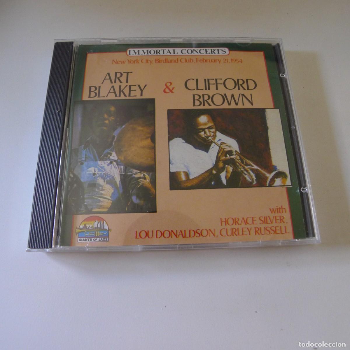 CDs de m&uacute;sica: Art Blakey & Clifford Brown &ndash; New York City, Birdland Club, February 21, 1954 CD
