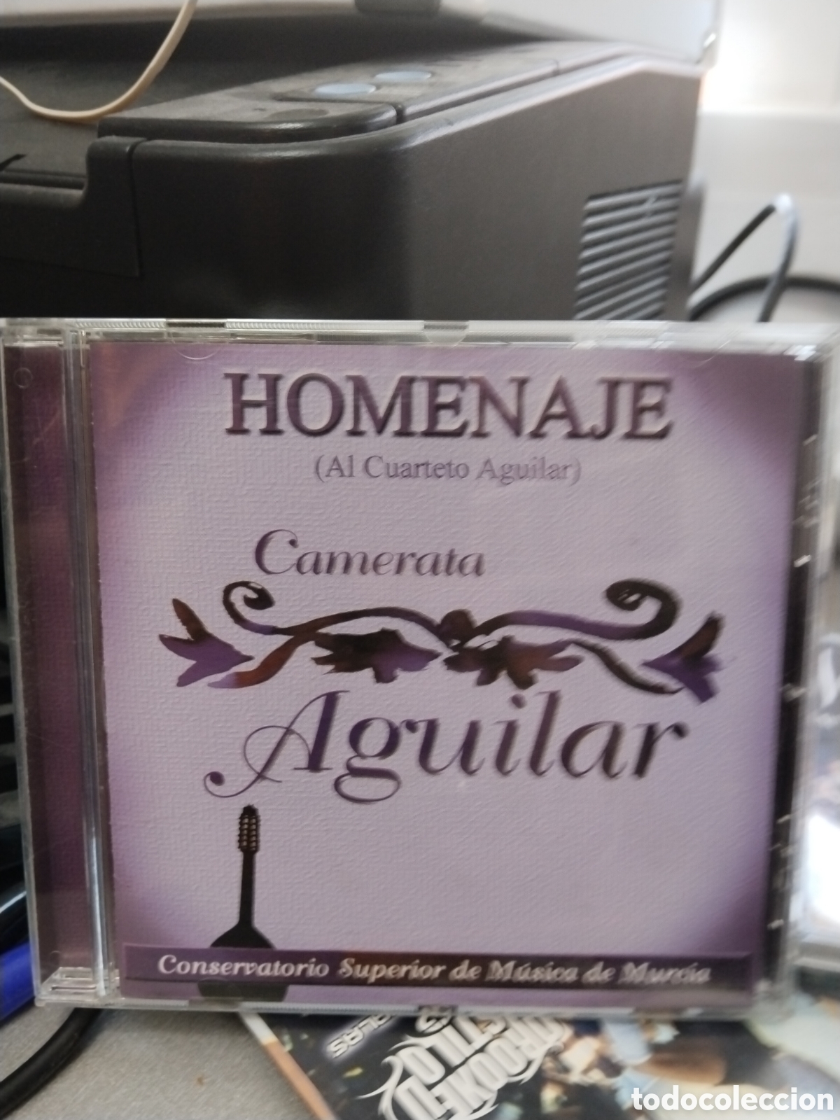CDs de m&uacute;sica: Homenaje al cuarteto Aguilar caminata Aguilar conservatorio superior de m&uacute;sica de Murcia