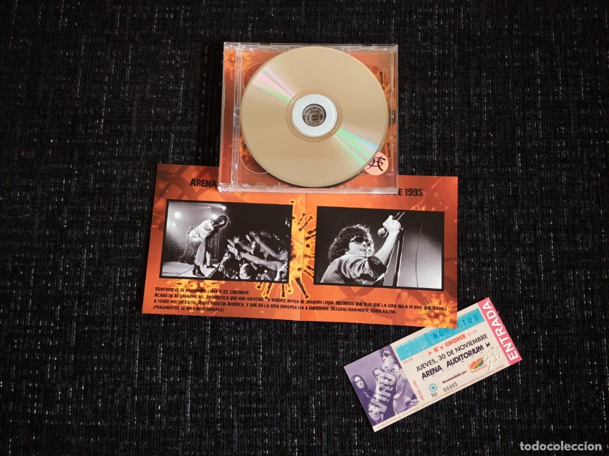 CDs de m&uacute;sica: Doble CD H&eacute;roes del Silencio - Virus - Foto 5