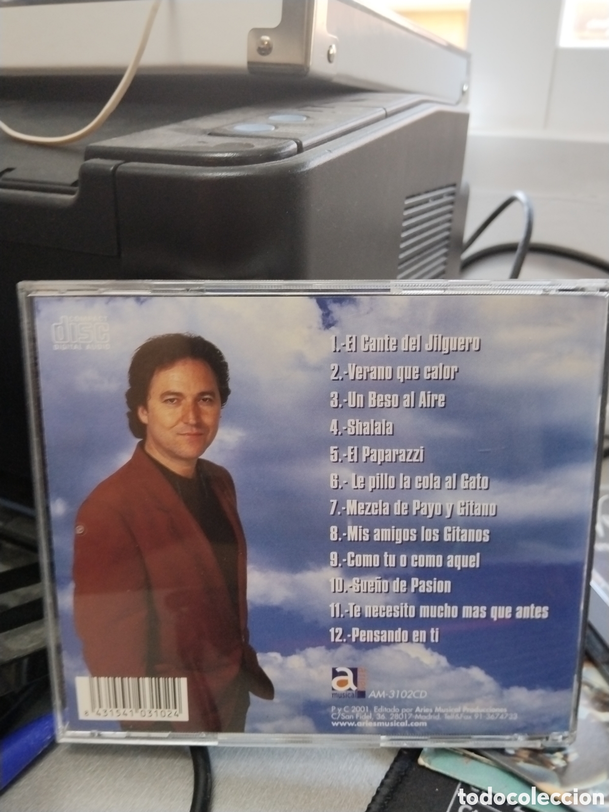 CDs de m&uacute;sica: Thonon un beso al aire - Foto 2
