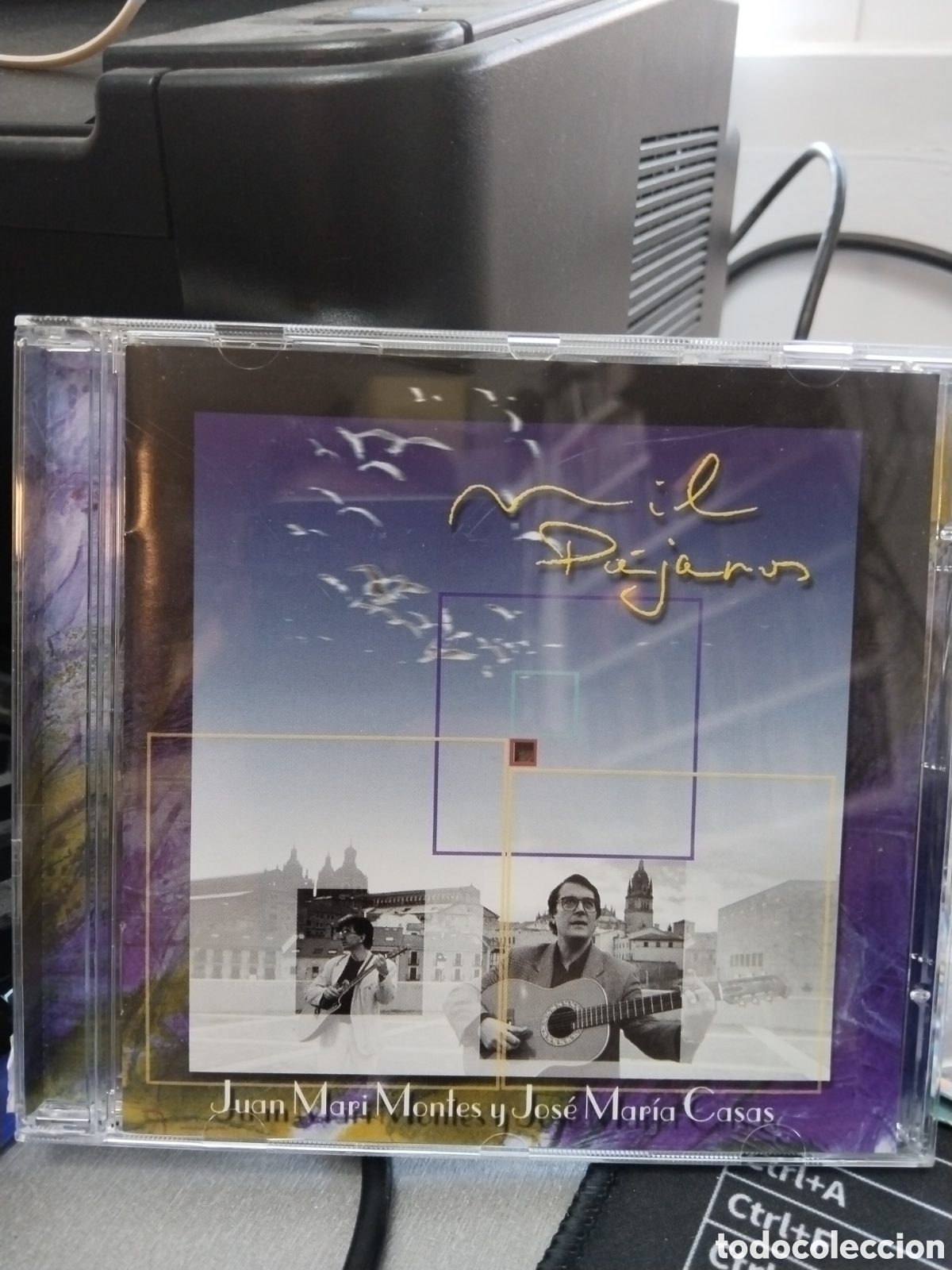 CDs de m&uacute;sica: Juan Mari montes y Jos&eacute; Mar&iacute;a casas mil p&aacute;jaros