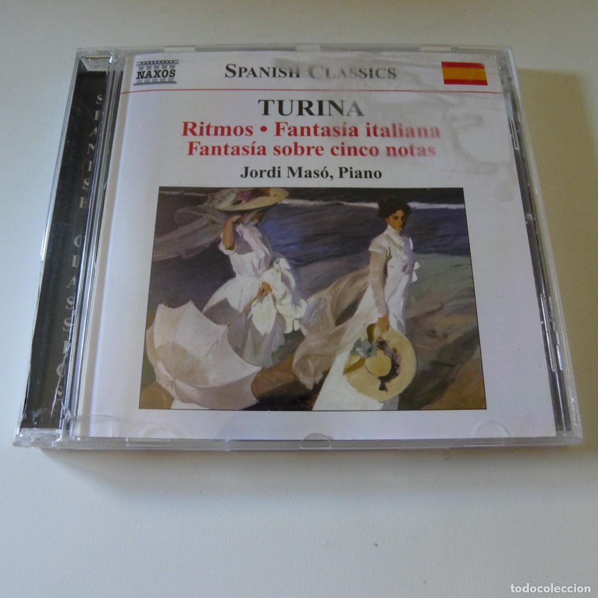 CDs de m&uacute;sica: Turina, Jordi Mas&oacute; &ndash; Ritmos &bull; Fantasias (Piano Music &bull; 6) CD