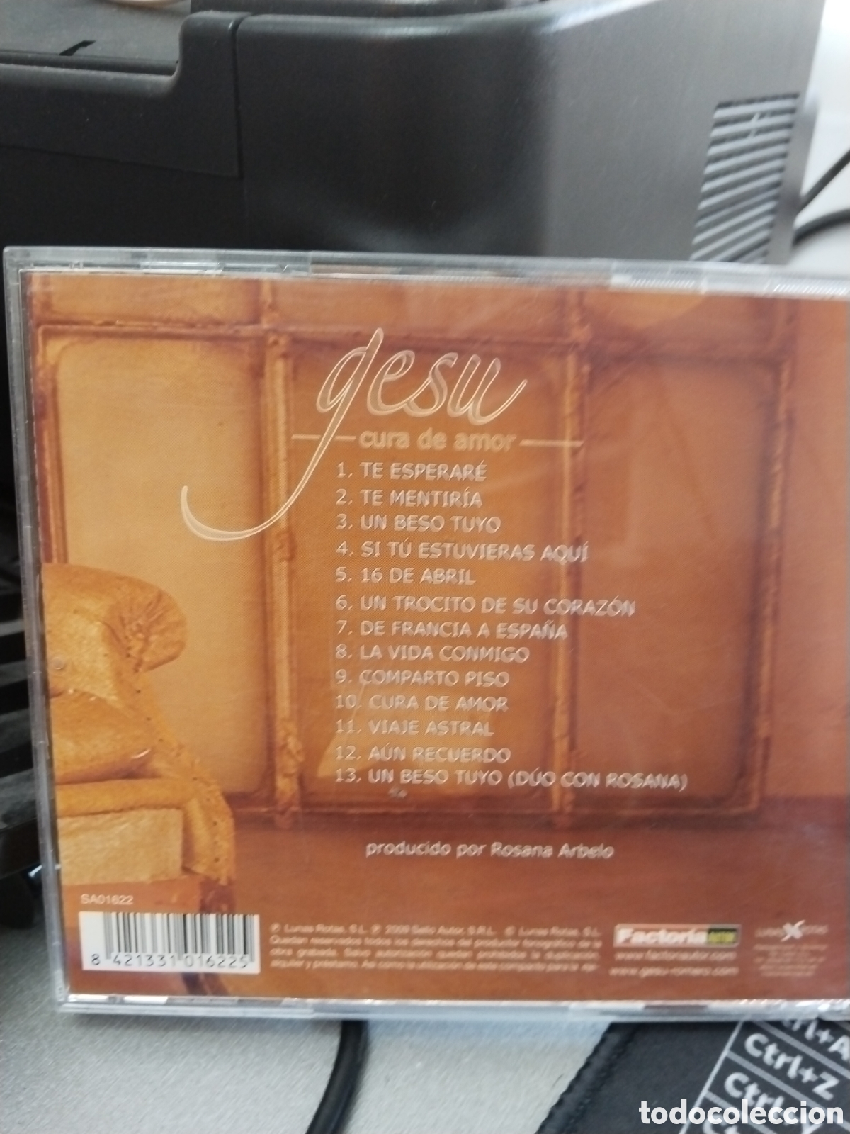 CDs de m&uacute;sica: Gesu cura. De amor 13 temas - Foto 2