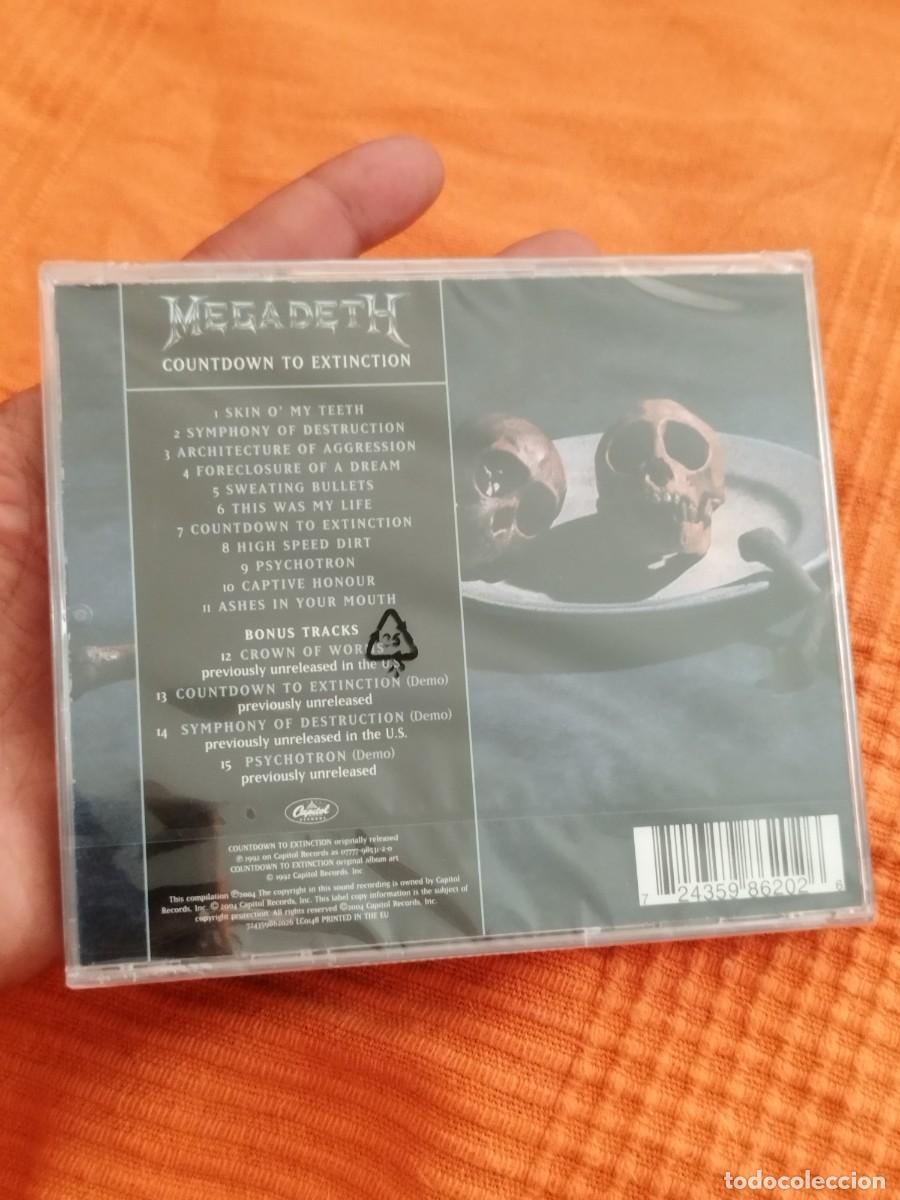 CDs de m&uacute;sica: Megadeth &ndash; Countdown To Extinction. Cd nuevo precintado. - Foto 3