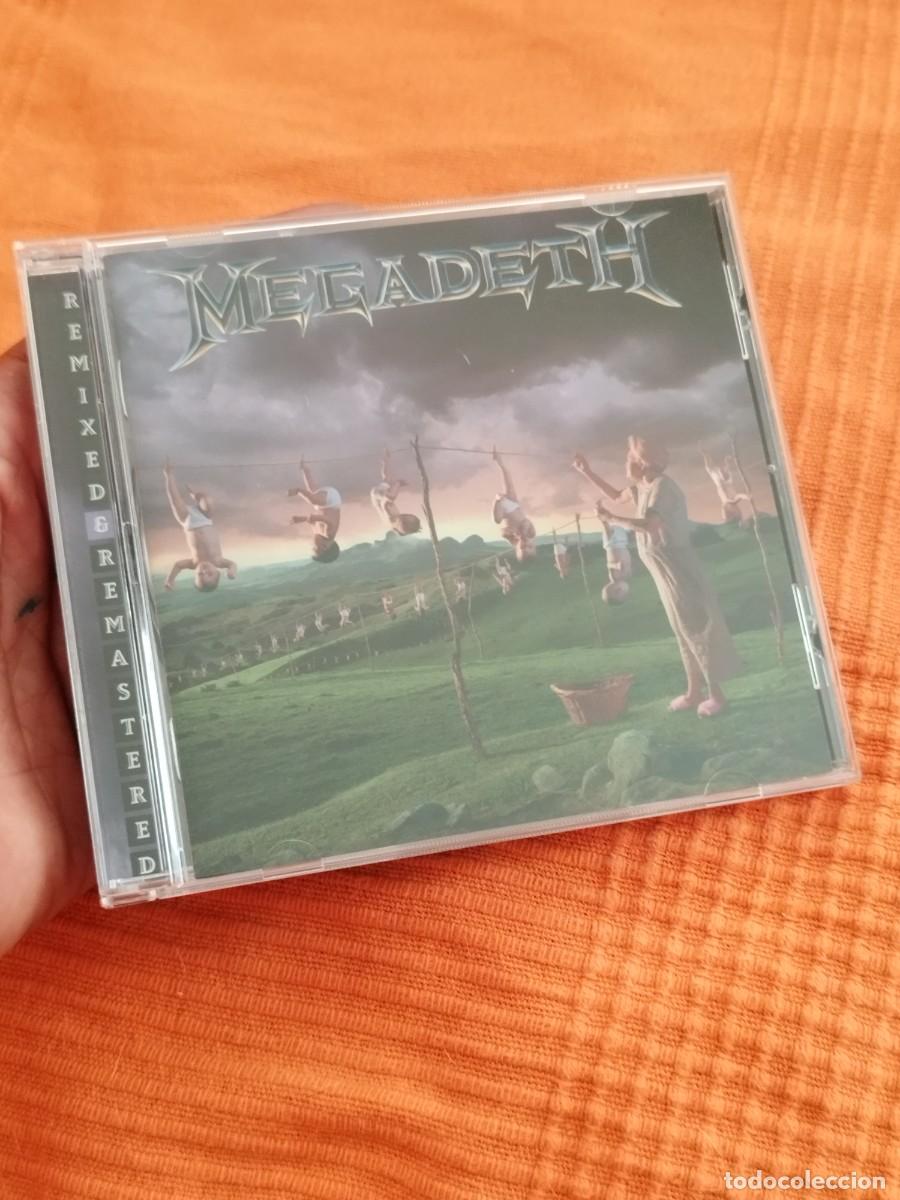 CDs de m&uacute;sica: Megadeth &ndash; Youthanasia. Cd en muy buen estado.