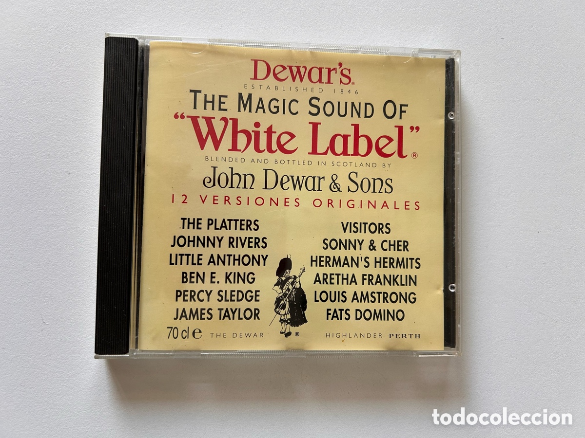 CDs de m&uacute;sica: CD recopilatorio The Magic Sound of &rdquo;White Label&rdquo;