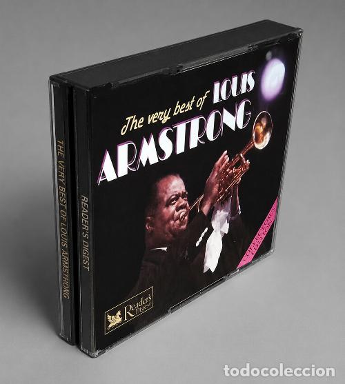 Musik-CDs: [4 CDS SET BOX]. LOUIS ARMSTRONG. THE VERY BEST OF. JAZZ. RECOPILATORIOS.