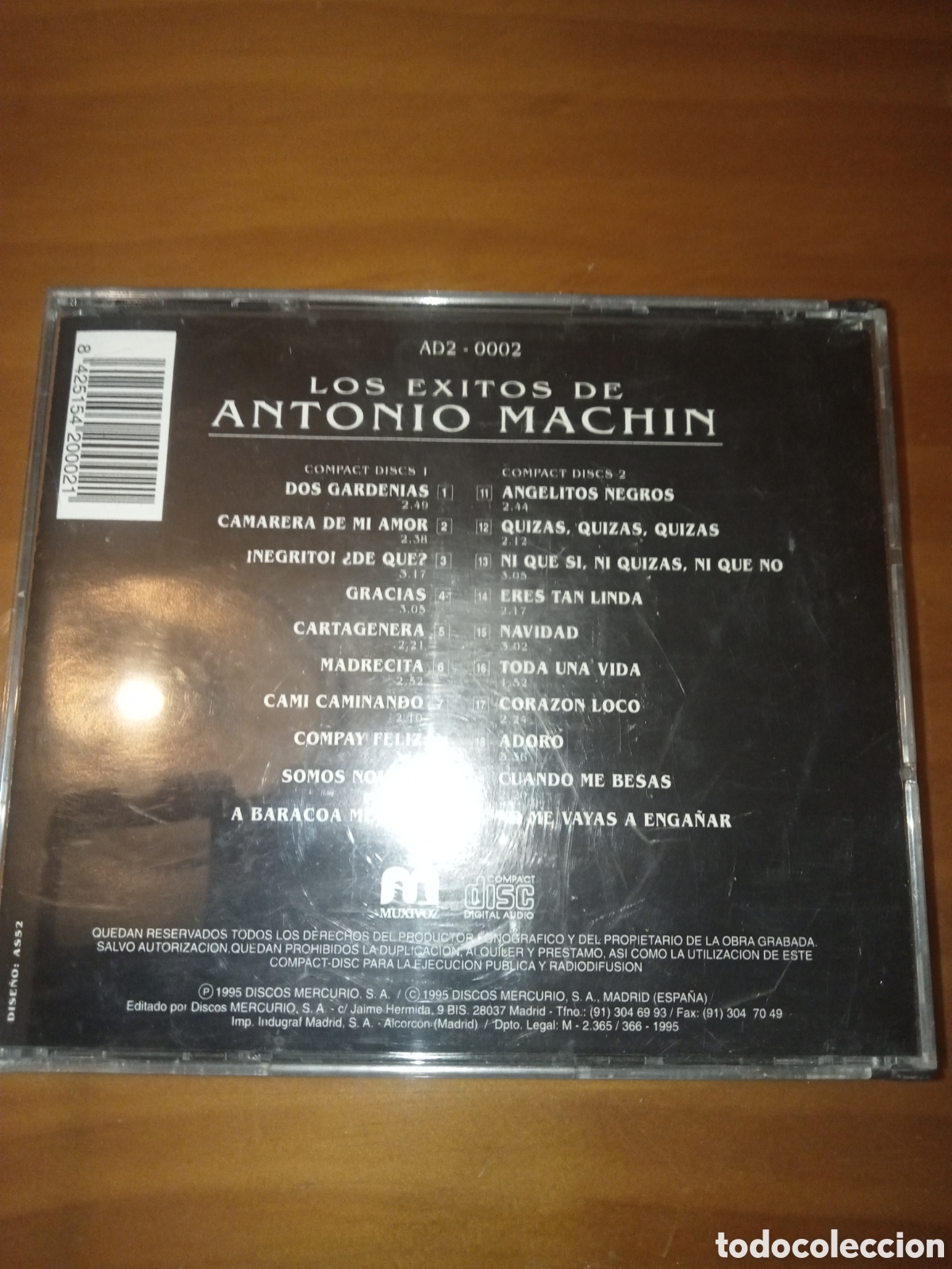 CDs de m&uacute;sica: CDs Los &eacute;xitos de Antonio Mach&iacute;n - Foto 2