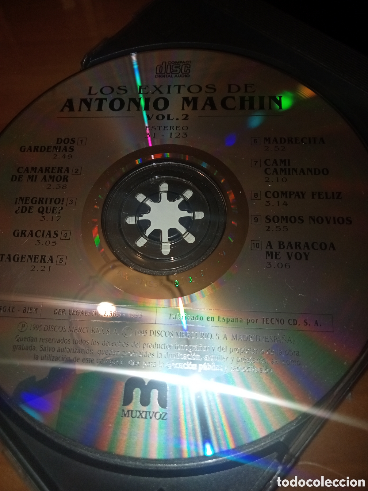 CDs de m&uacute;sica: CDs Los &eacute;xitos de Antonio Mach&iacute;n - Foto 3