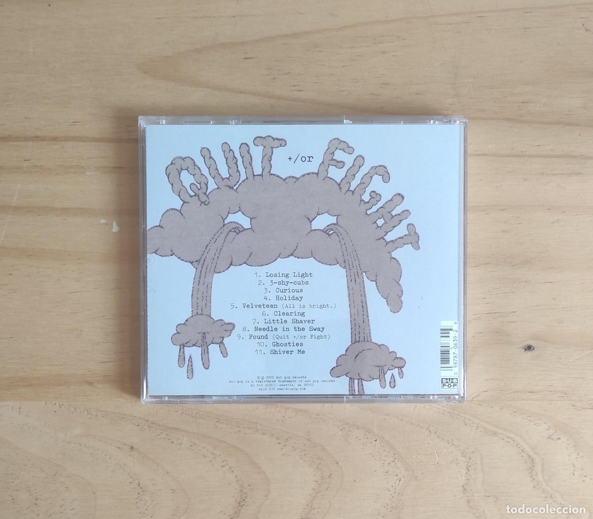 CDs de m&uacute;sica: Holopaw - Quit +/Or Fight (2005) CD - Foto 2