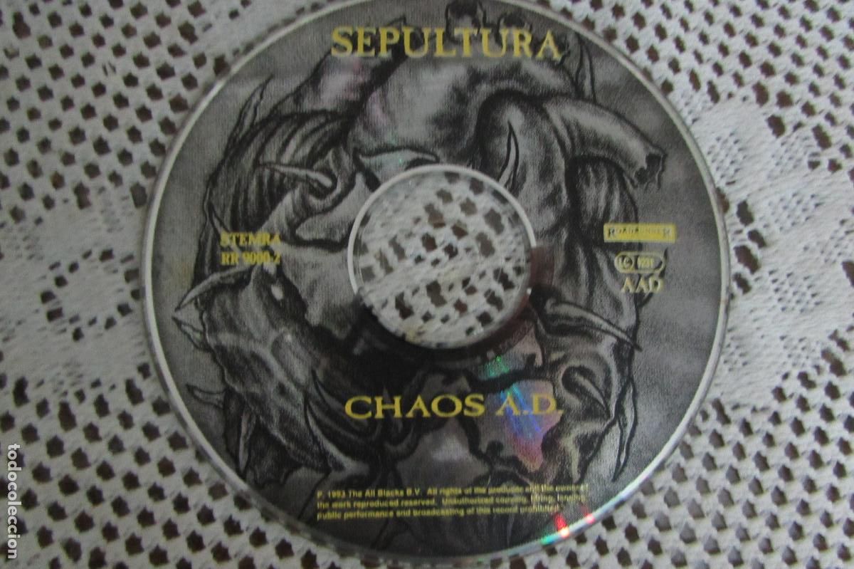 CDs de m&uacute;sica: SEPULTURA - CHAOS A.D. SOLO DISCO
